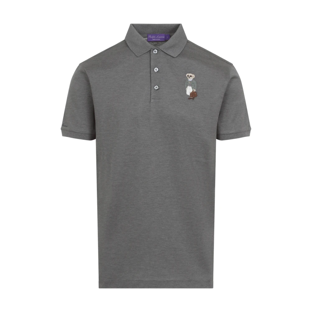 Ralph Lauren Purple Label T-Shirt Gray Heren