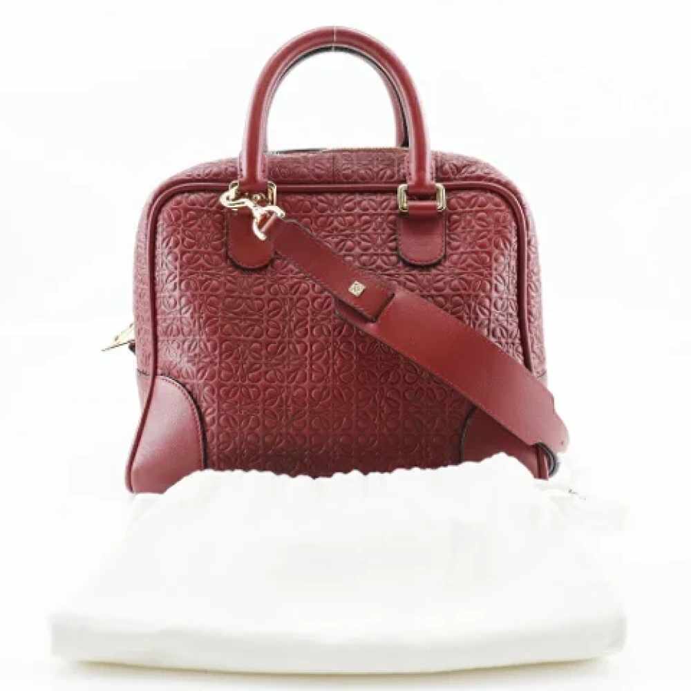 Loewe Pre-owned Fabric totes Brown Dames