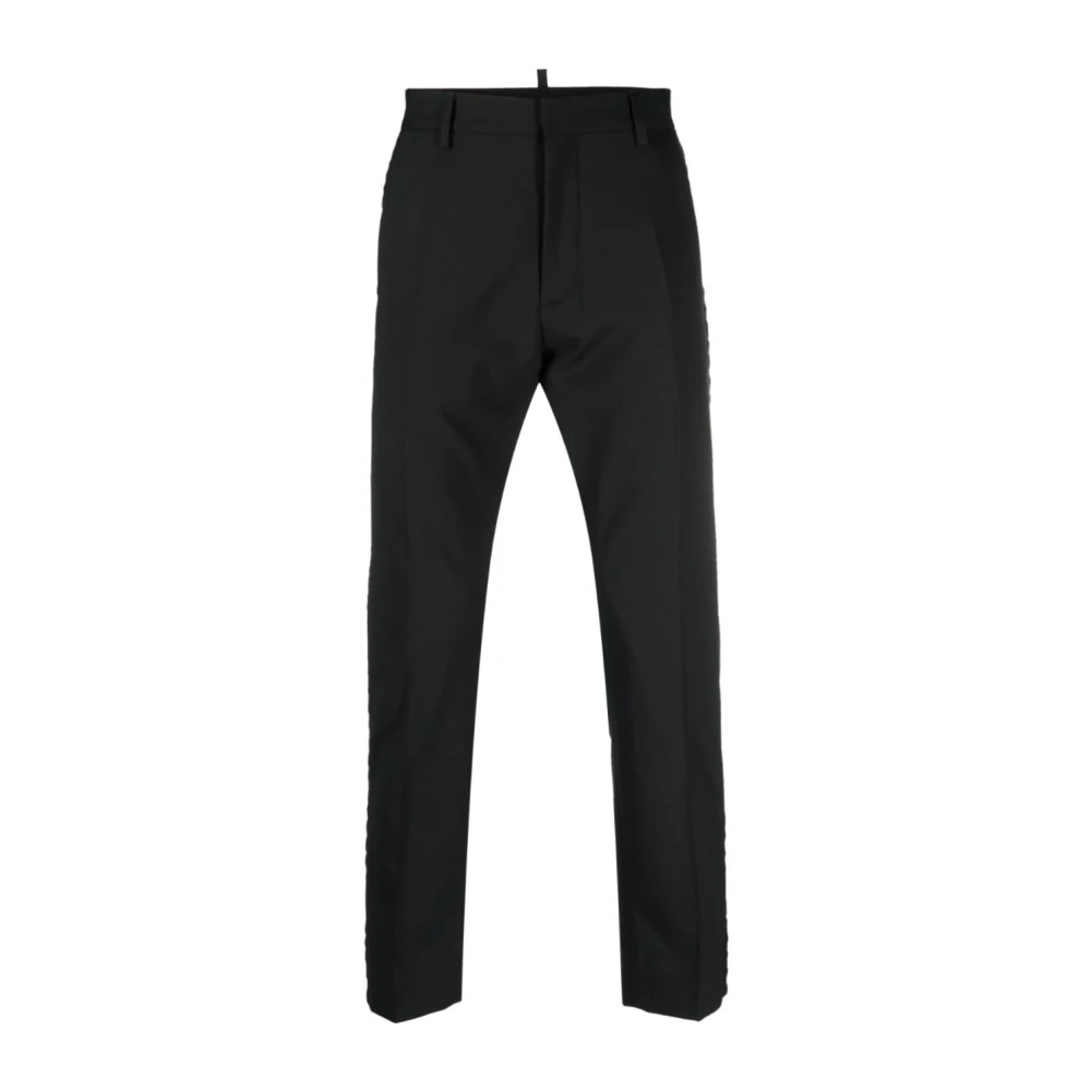 Dsquared2 Pantalone #900 Nero Kostymbyxor Black, Herr