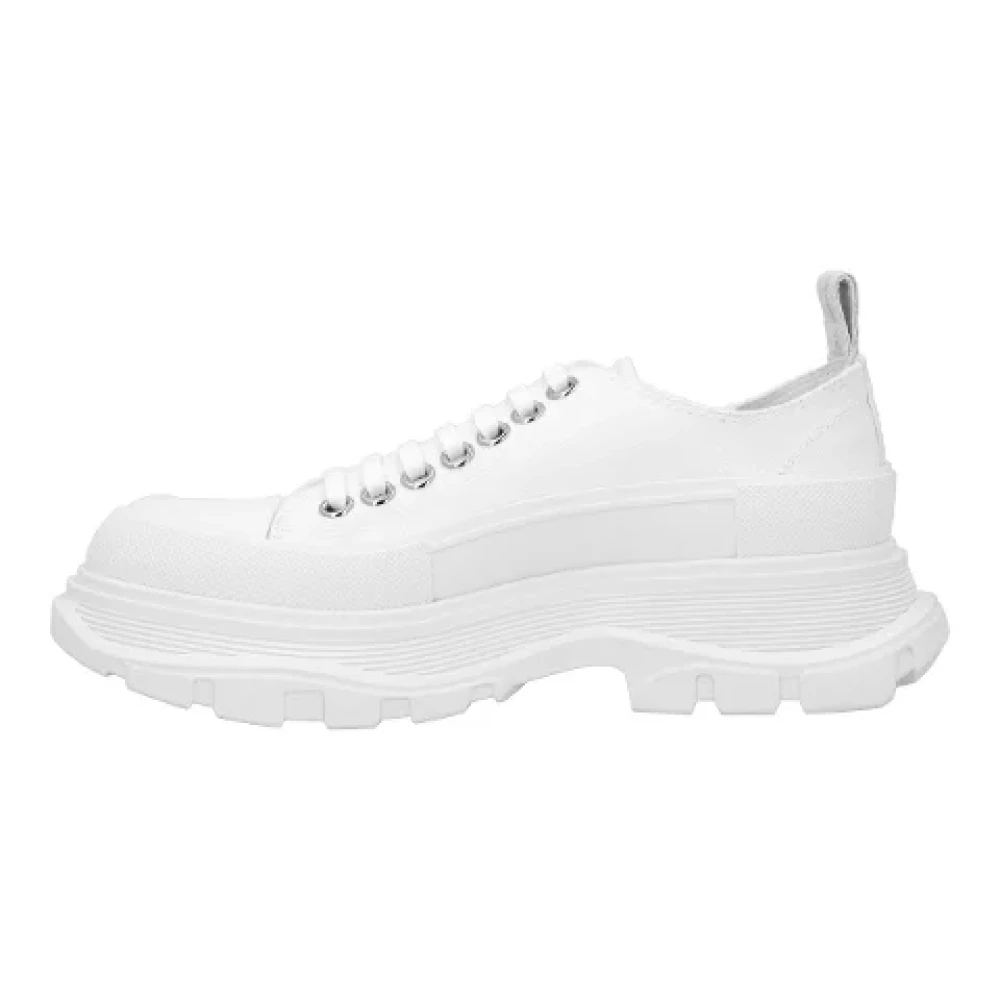Alexander McQueen Canvas sneakers Dames Schoenen Wit