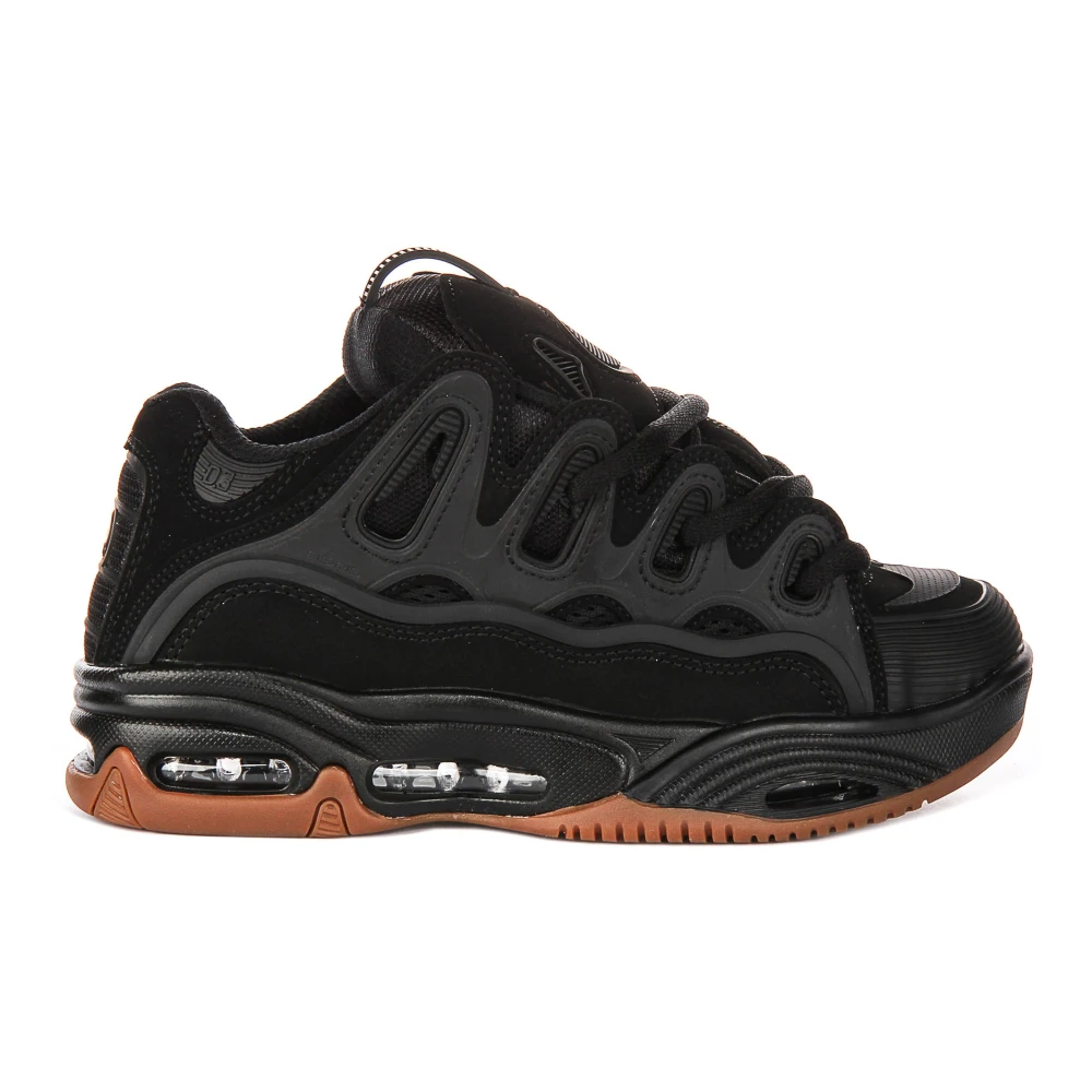 Osiris Men's Black Sneakers, 10 Uk, Synthetic Trainers 2001