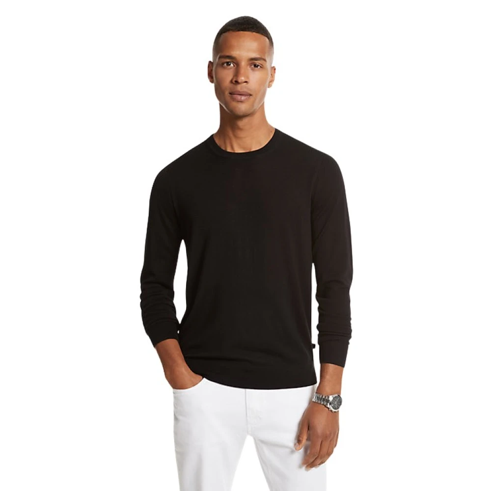 Michael Kors Zwarte Sweater Collectie Black Heren