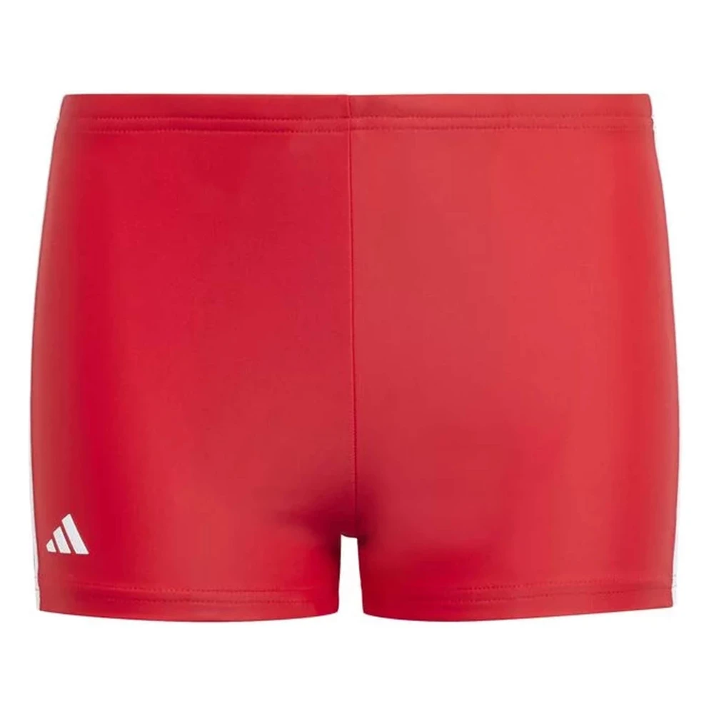 Adidas Klassisk 3 Bandas Baddräkt Red, Pojke