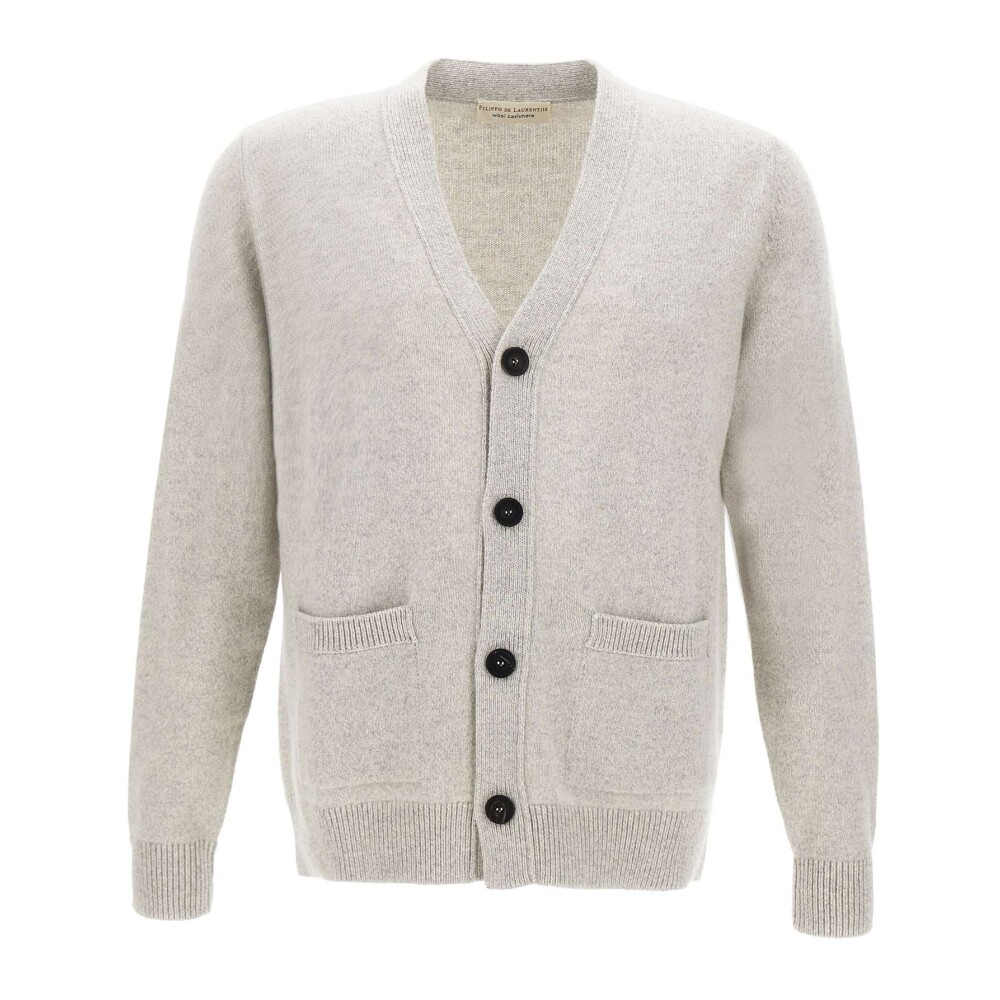 Cardigan 2024 gris homme