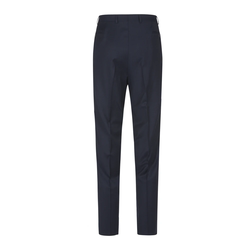 Canali Blauwe Broek Stijlvol Prenda Manga Blue Heren