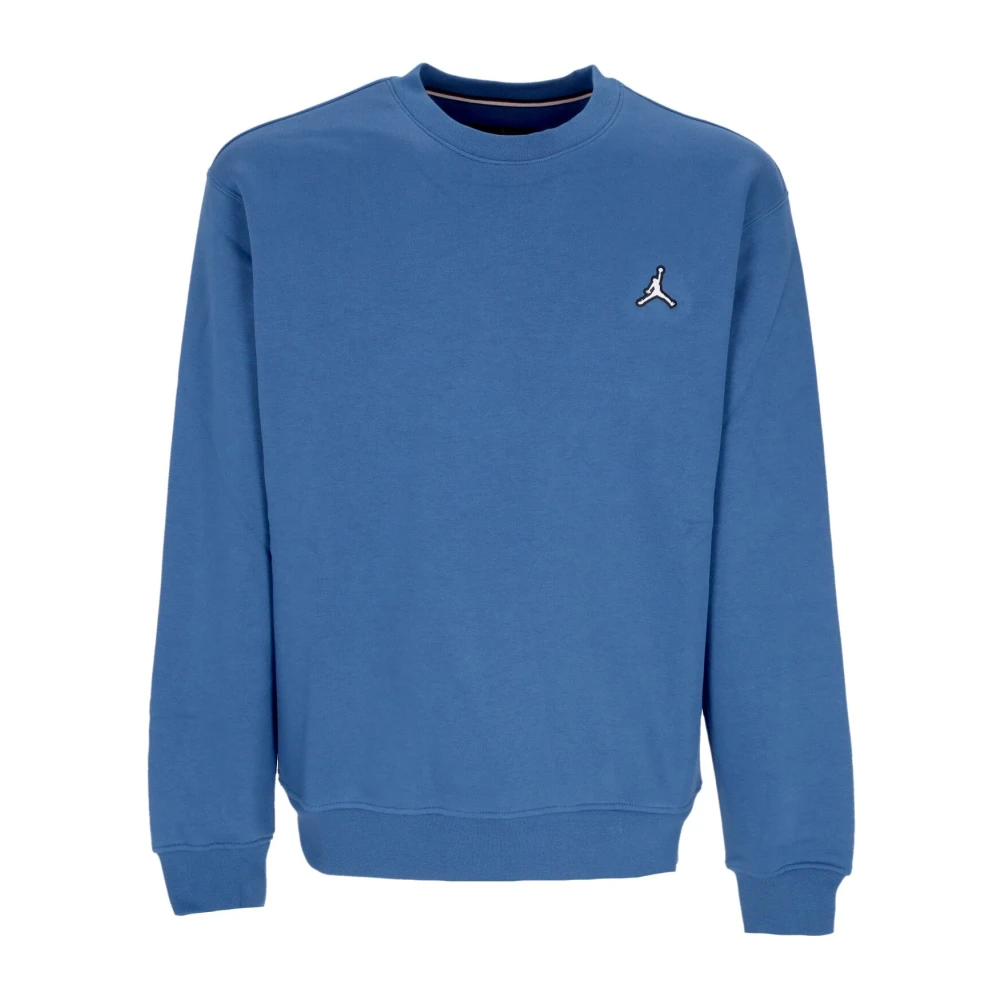 Jordan Men's Blue Long Sleeve Training Tops, Xl, Fleece Crewneck Sweatshirt