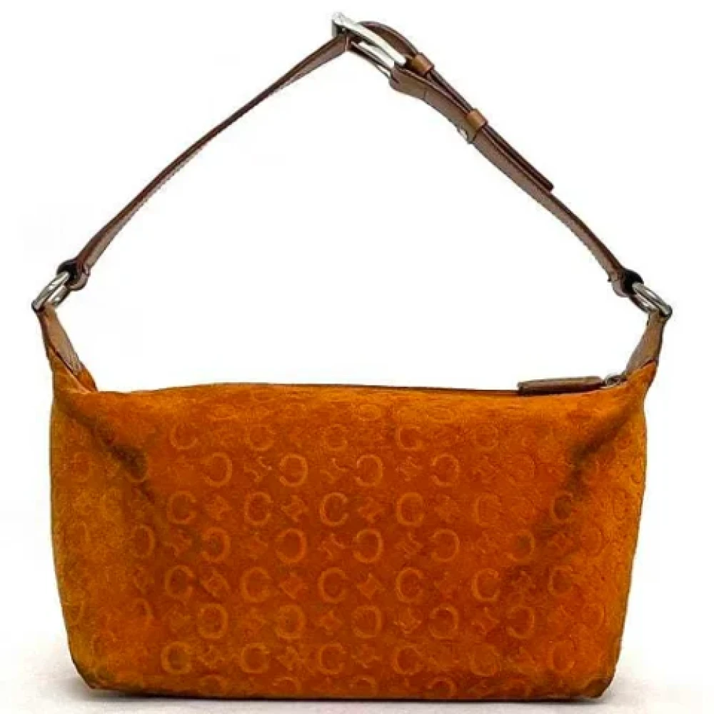 Celine Vintage Pre-owned Leather celine-bags Orange Dames
