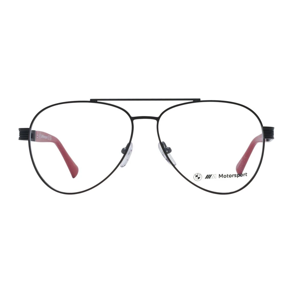 BMW Stijlvolle Aviator Metalen Optische Frames Black Heren