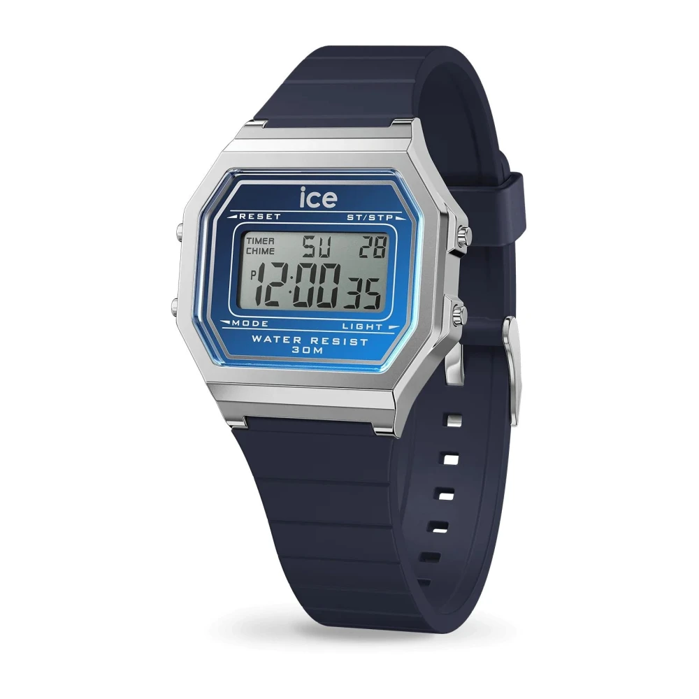 Ice-Watch Unisex Blue Digital Watch - Watches - One Size - Accessories