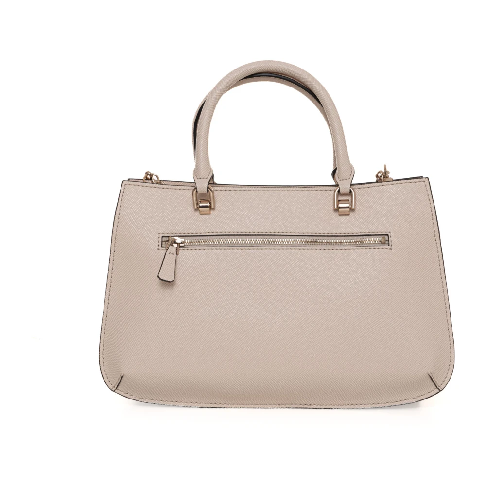 Guess Middelgrote tas met verstelbare band Beige Dames