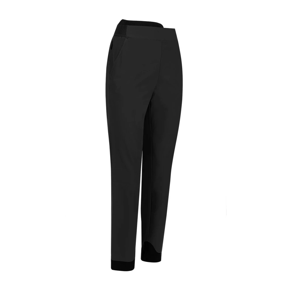 LaMunt Zwarte Chino Trek Broek Black Dames