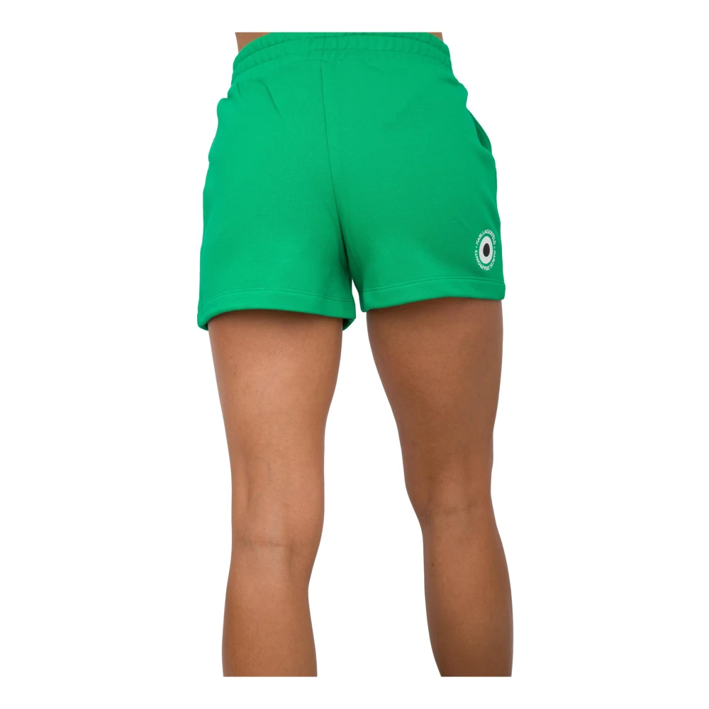 Karl Lagerfeld sweatshorts Verde Green Dames