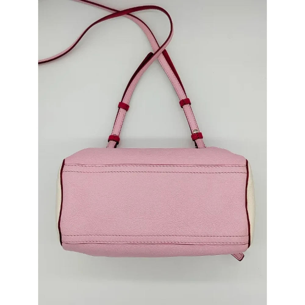 Givenchy Pre-owned Leather shoulder-bags Pink Dames