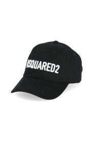 Czarna bawełniana czapka baseballowa z haftowanym logo