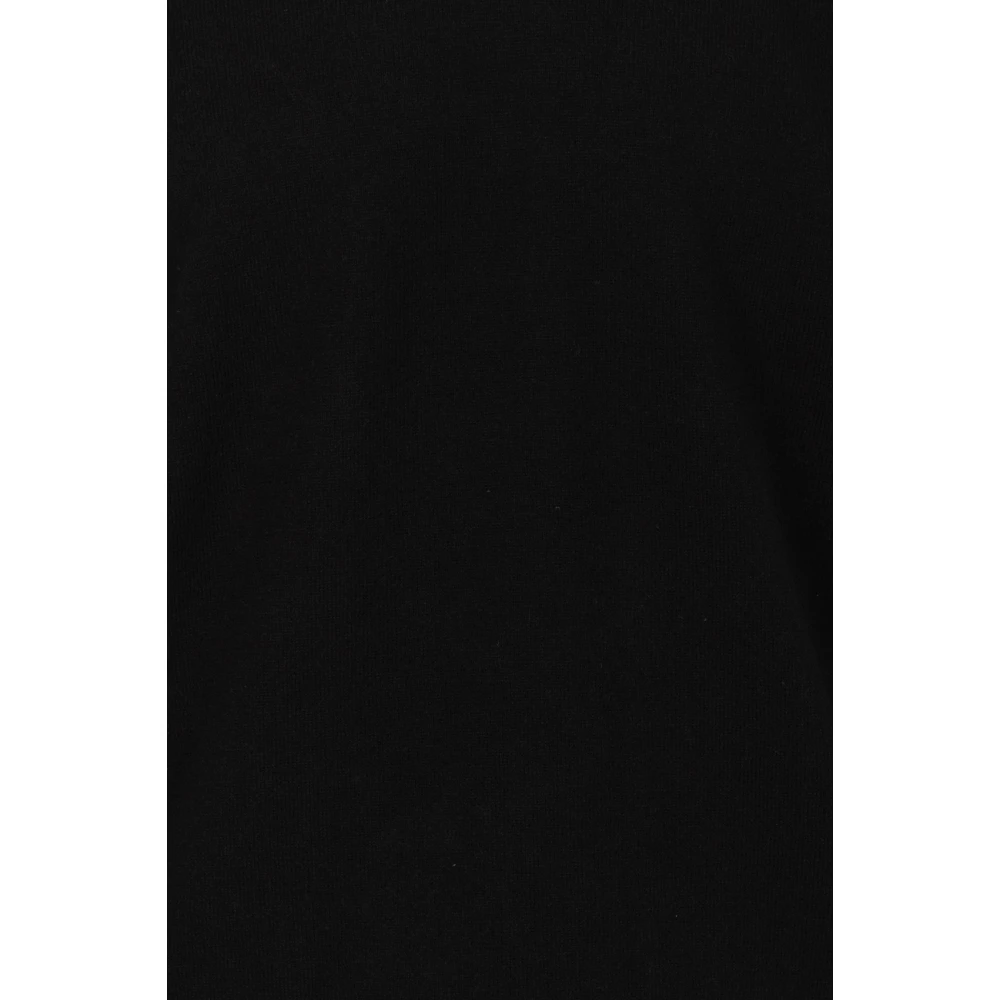Kangra Zwarte Trui Ronde Hals Black Heren
