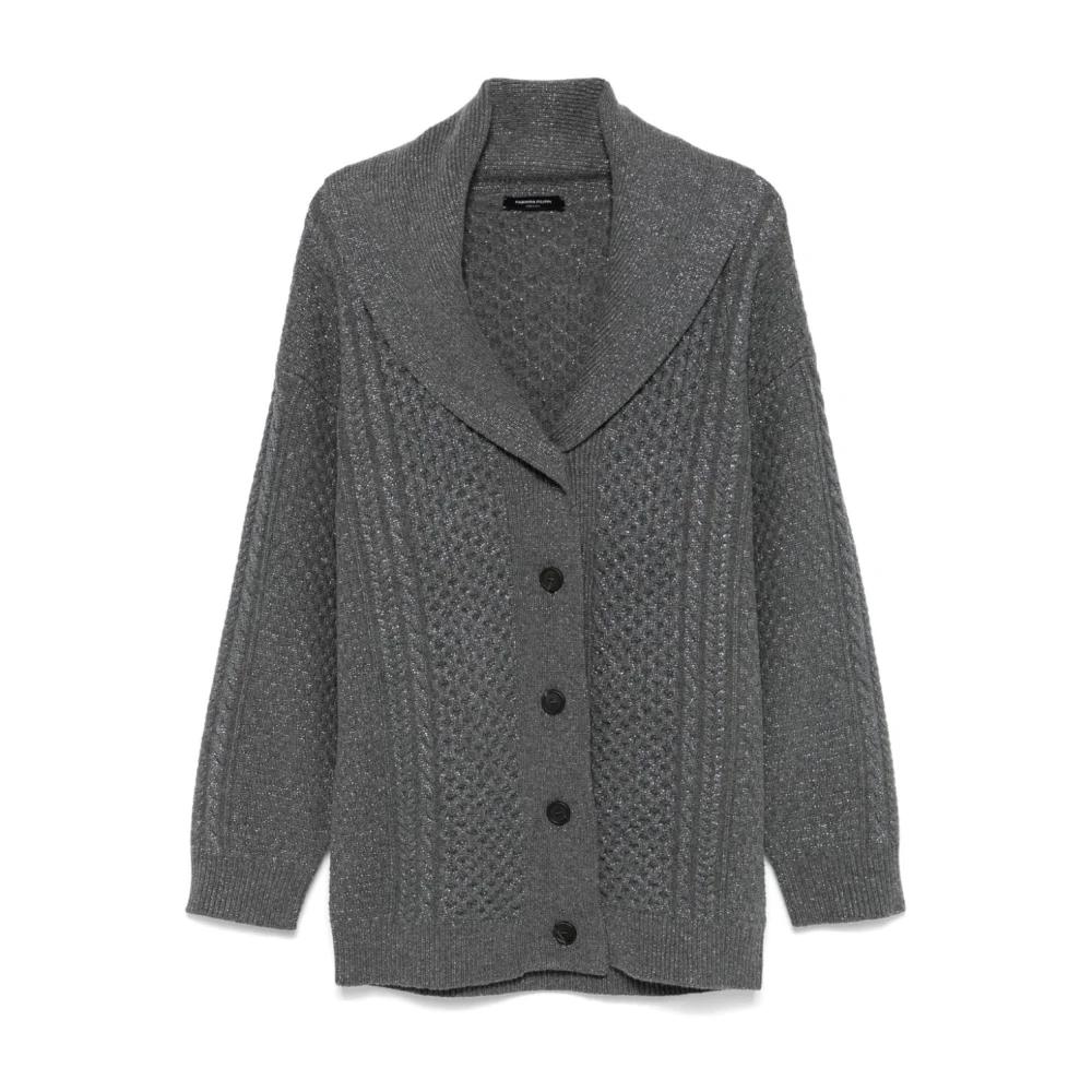 Fabiana Filippi Grijze Sweater Collectie Gray Dames