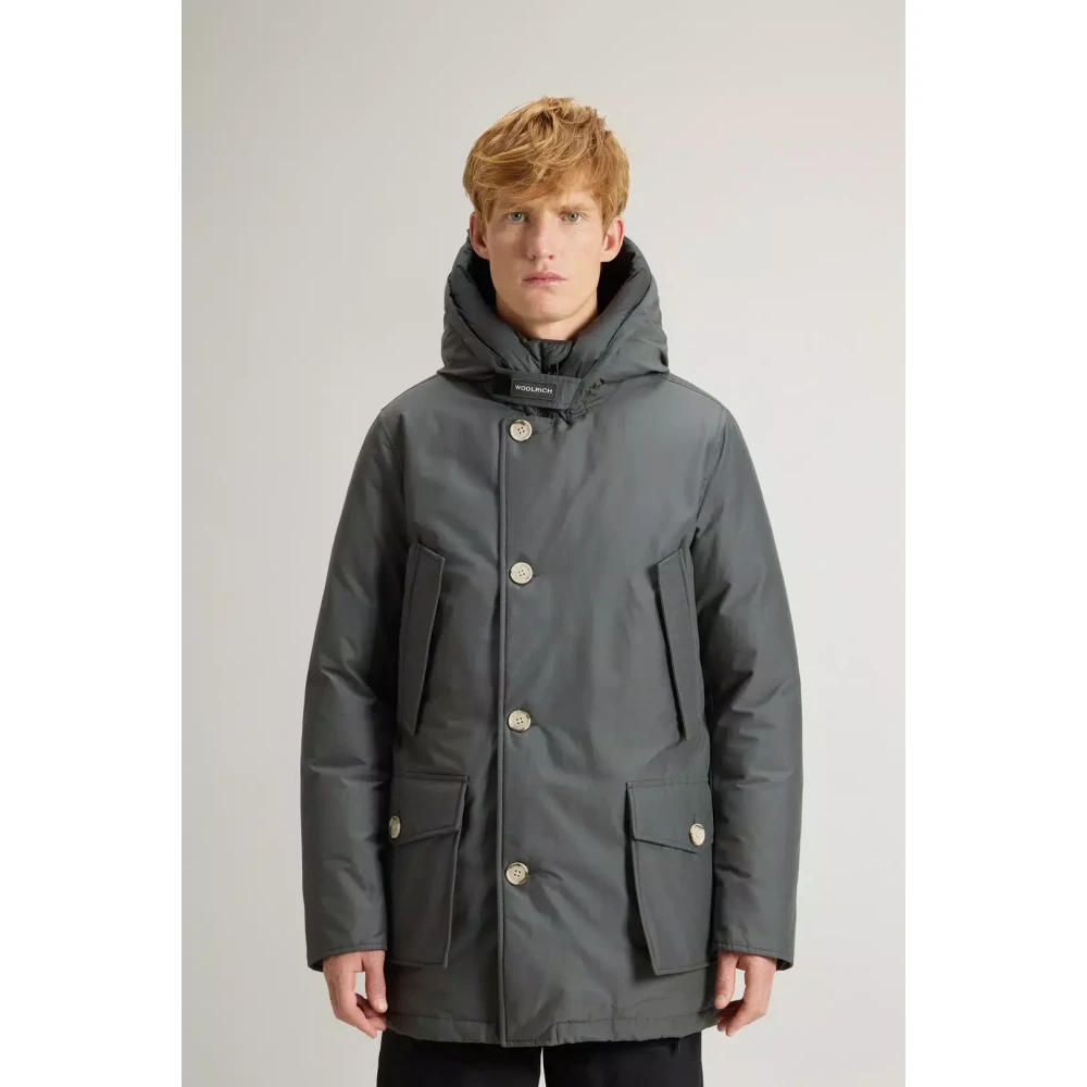 Woolrich - Coats > Parkas - Gray - Woolrich - Modalova