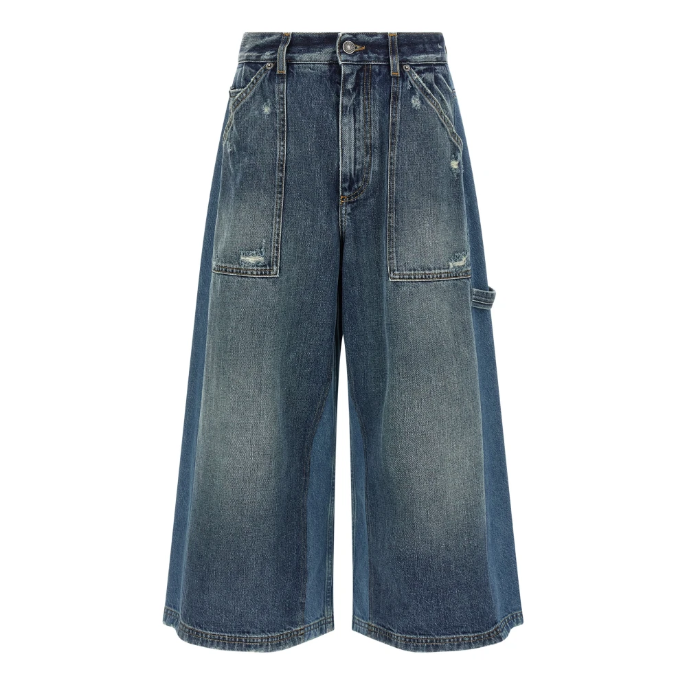 Dolce & Gabbana Women's Blue Denim Bermuda