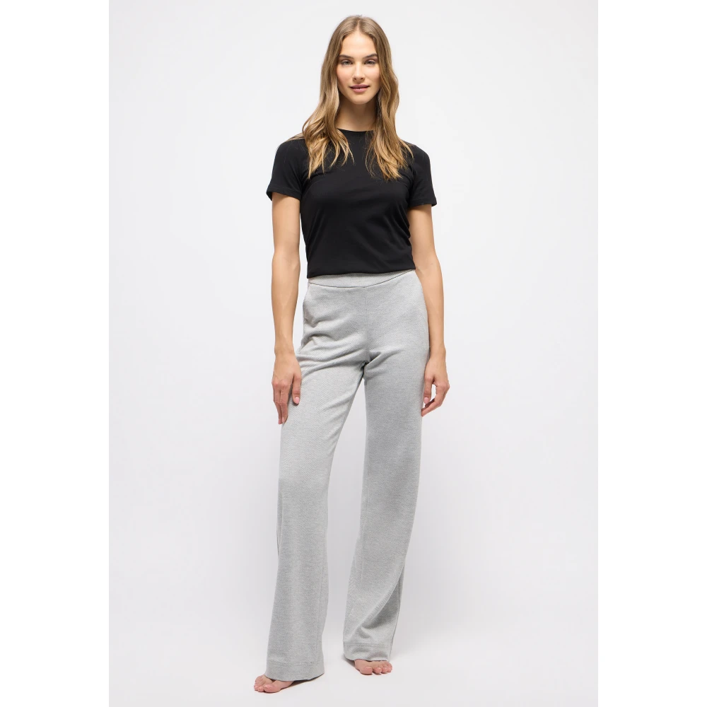 Angels Eenvoudige Stijl Leggings Gray Dames