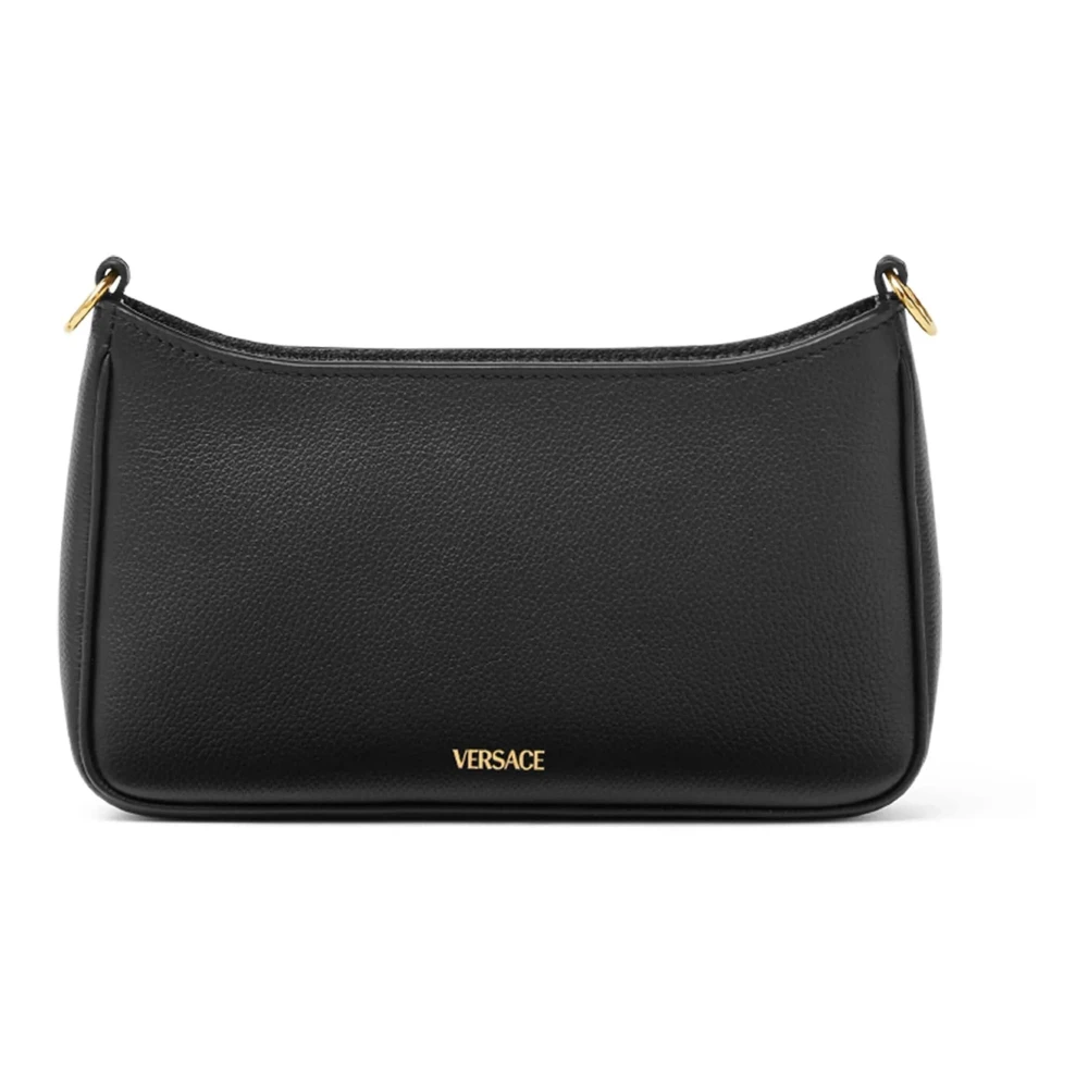 Versace Zwart Goud Mini Tas Black Dames