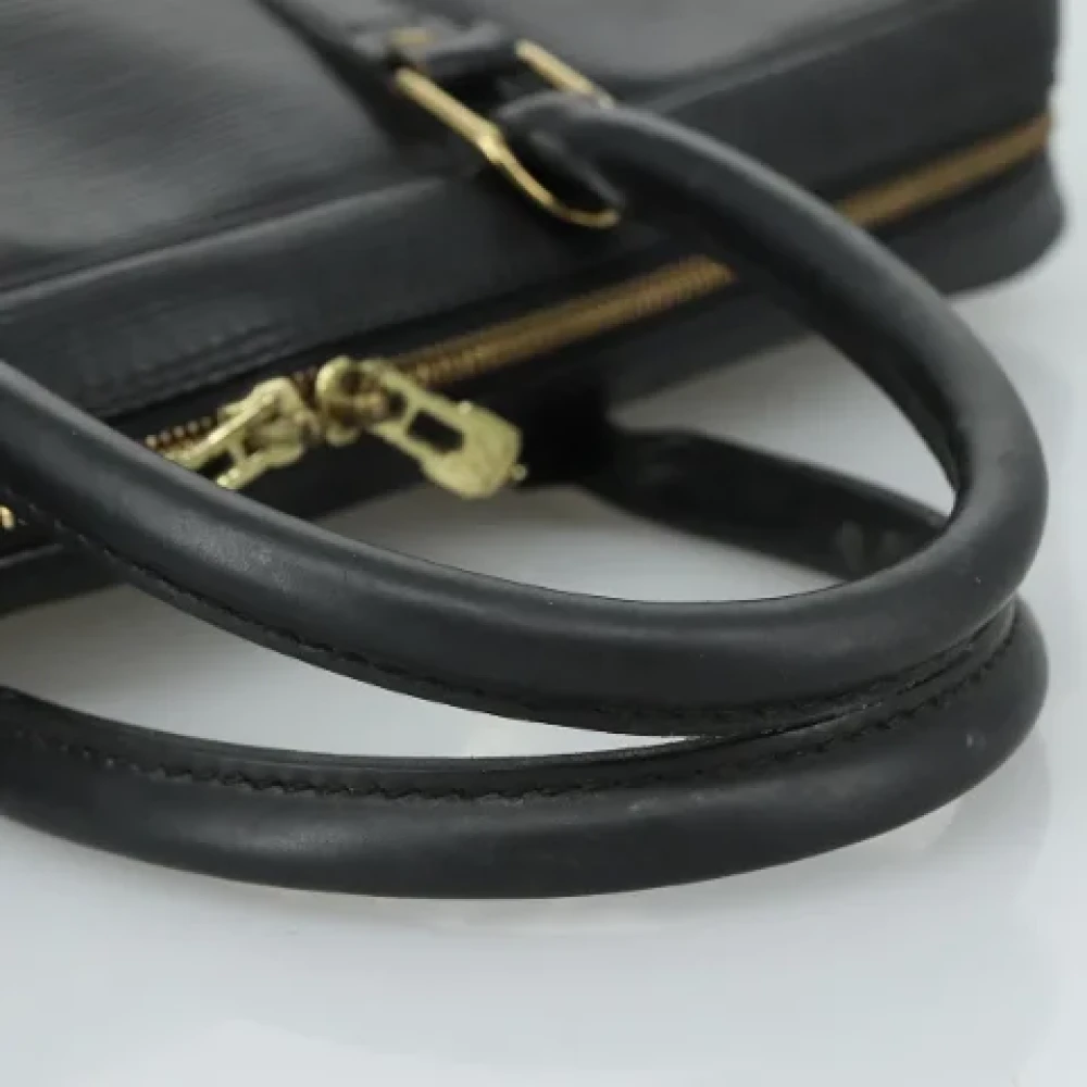 Louis Vuitton Vintage Pre-owned Leather briefcases Black Dames