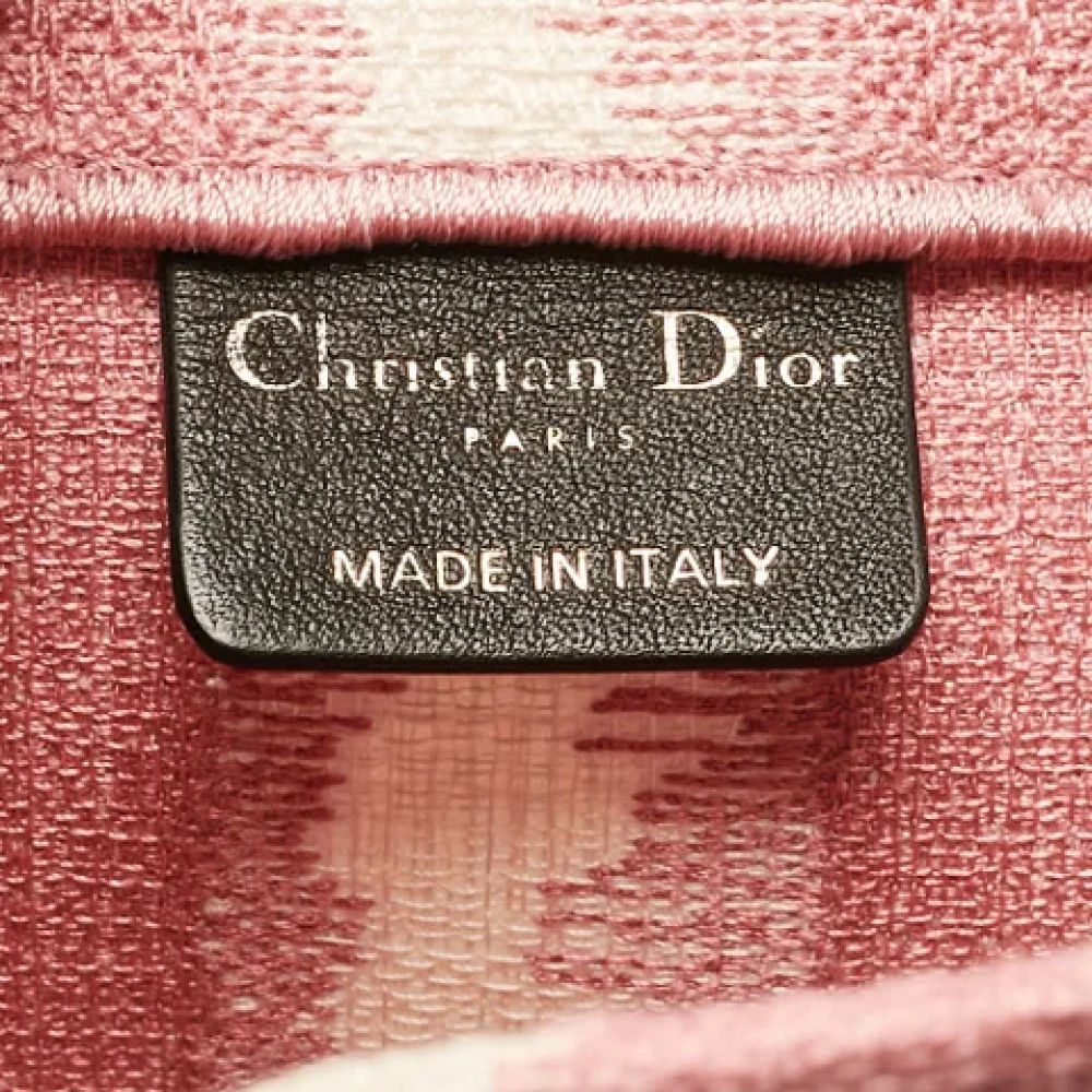 Dior Vintage Pre-owned Canvas totes Pink Dames