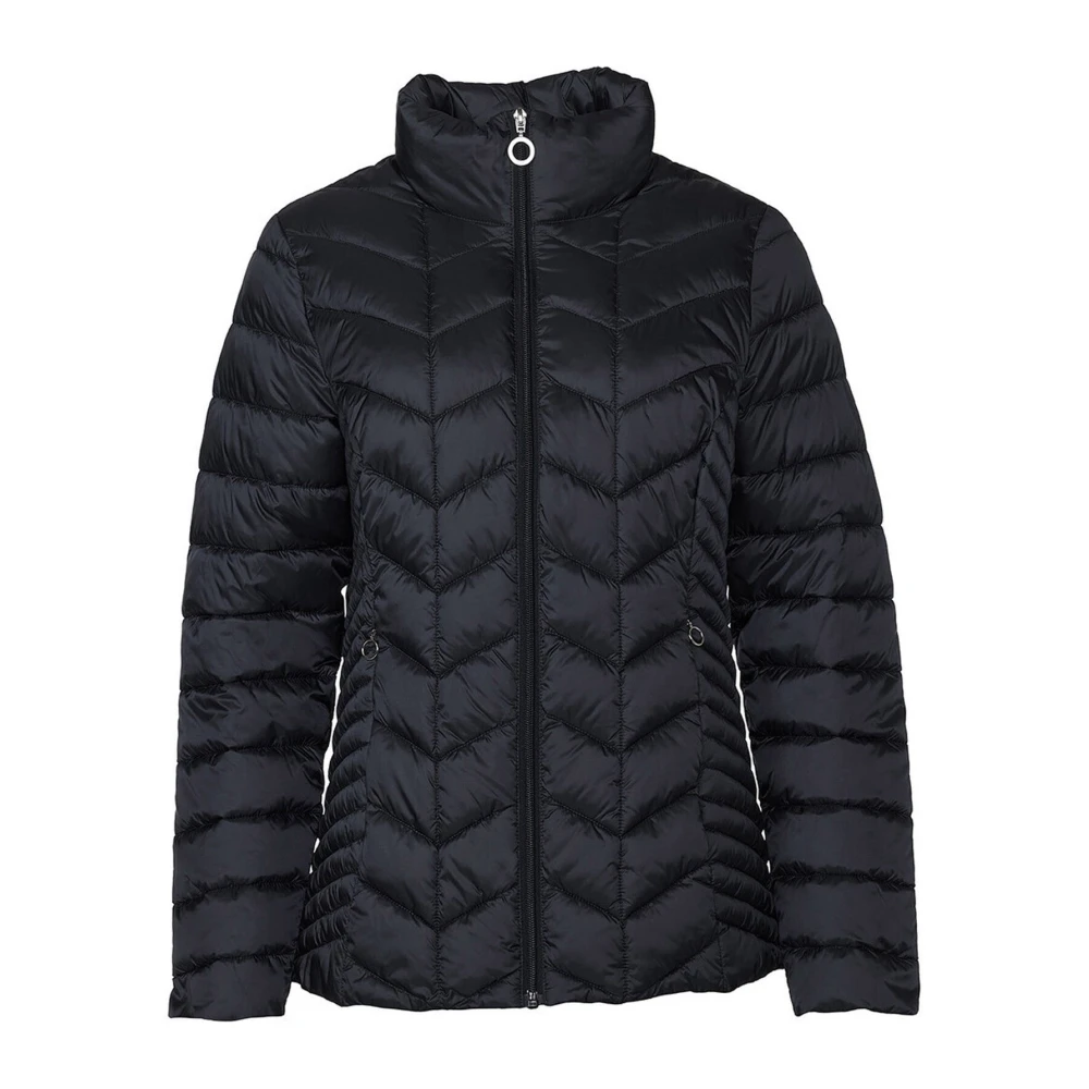 Danwear Women's Black Luxury Down Jacket Gunda 09 - Winter Jackets - 4XL - Jackets