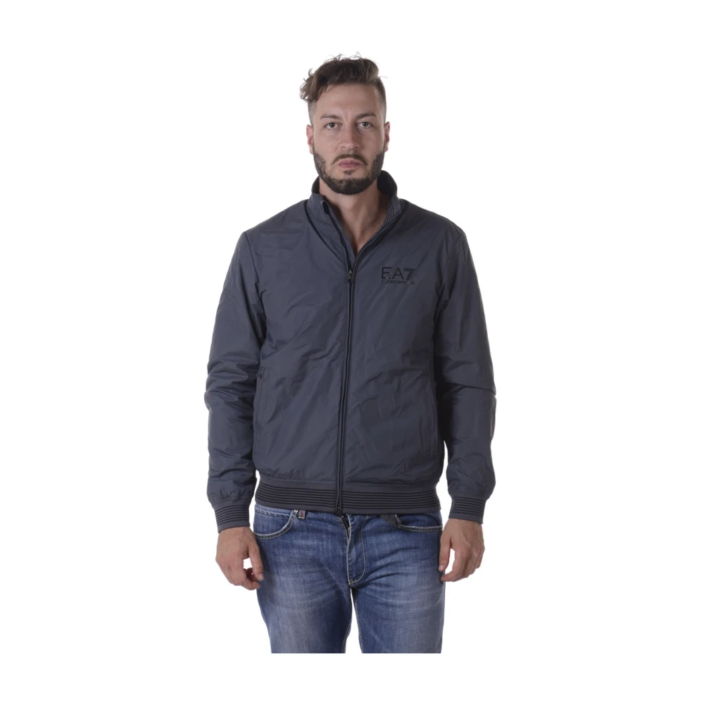 Emporio Armani Ea7 Men's Gray Light Jacket - Light Jackets - 2XL - Jackets