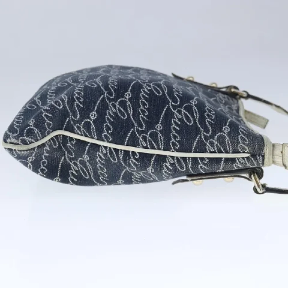 Gucci Vintage Pre-owned Canvas gucci-bags Blue Dames