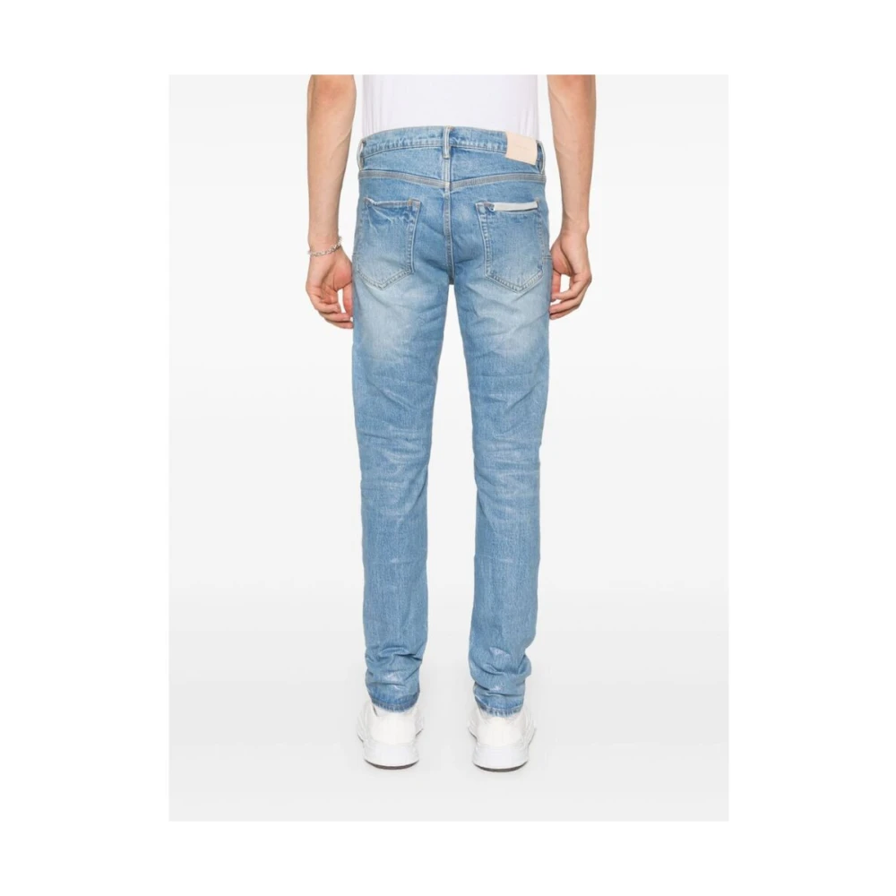 Purple Brand Indigo Skinny Denim Jeans Blue Heren