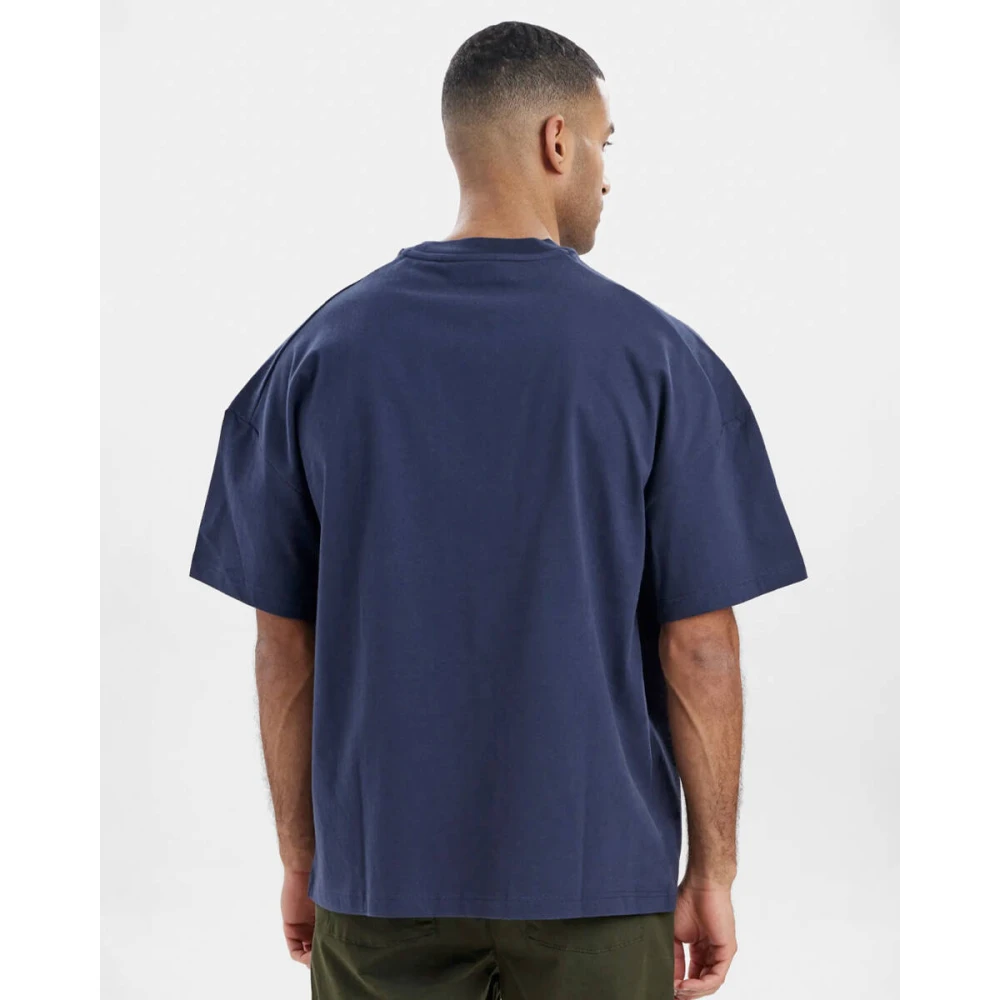 Resteröds Oversized T-shirt Korte Mouw Blue Heren
