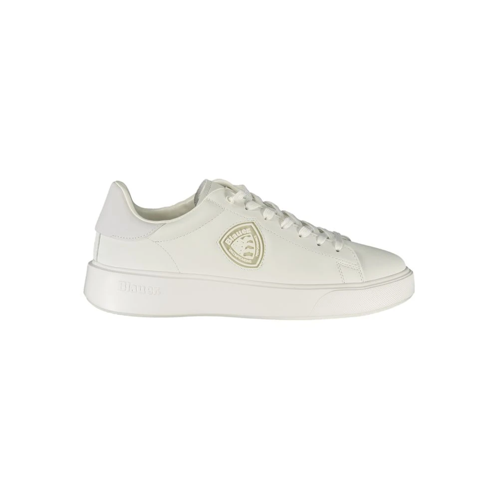 Blauer Men's White Leather Sneaker