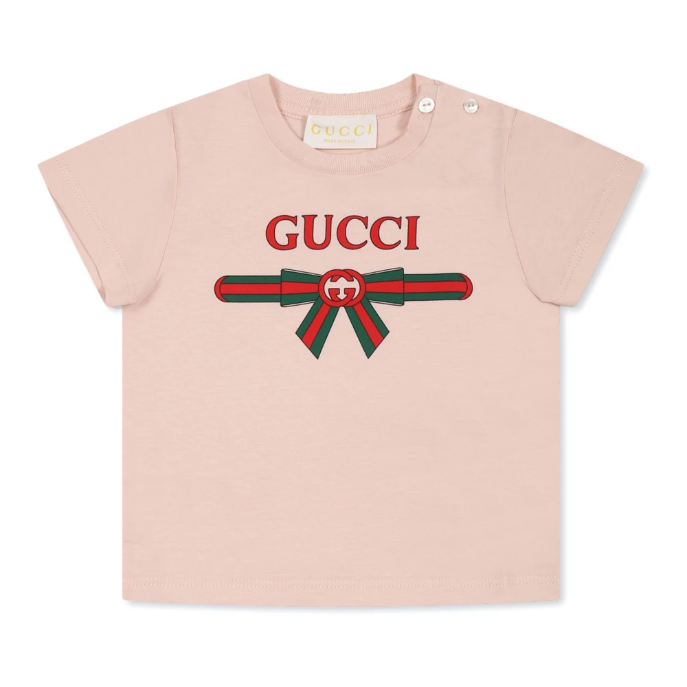 Gucci Stilig T-shirt för män Pink, Flicka