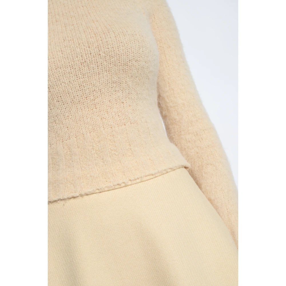 Ami Paris Wollen trui Beige Dames