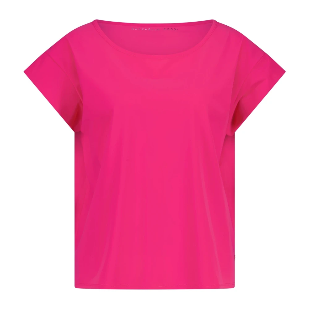 RAFFAELLO ROSSI Opvallend gekleurde T-shirt Pink Dames