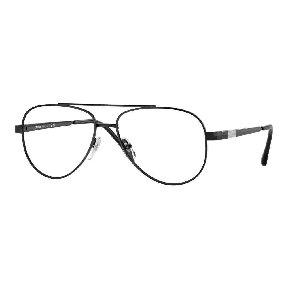 Sferoflex , Glasses, Male, Black, 55 Mm, Fashion Glasses In Blue Color - Image 1