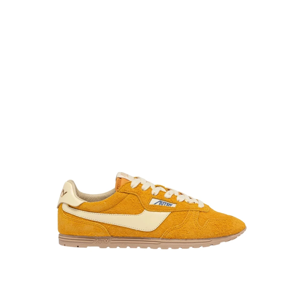 Autry Windspin Sneaker Dames Schoenen Oranje
