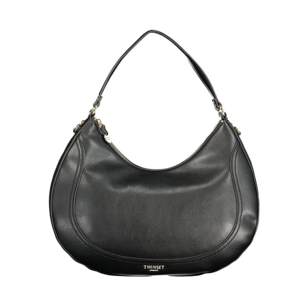 Twinset Black Polyurethane Women Bag - Image 2