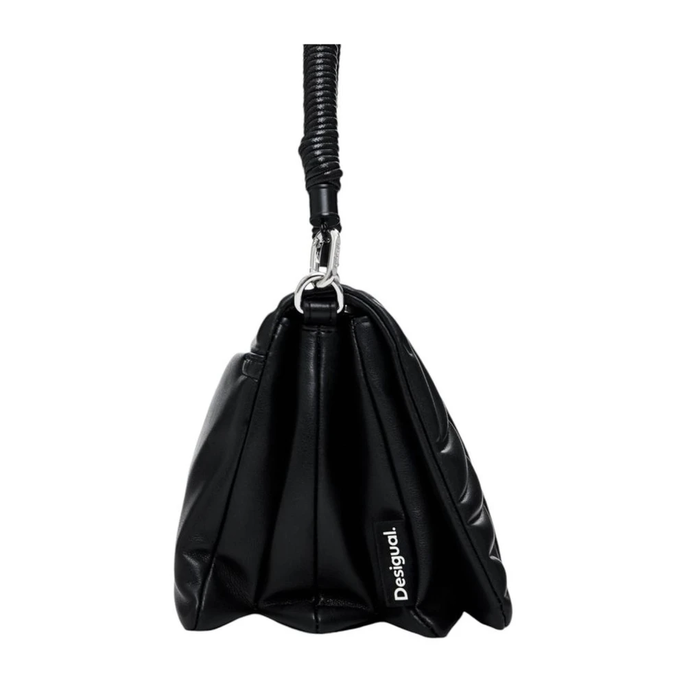 Desigual Minimalistische Polyurethaan Handtas Dames Collectie Black Dames