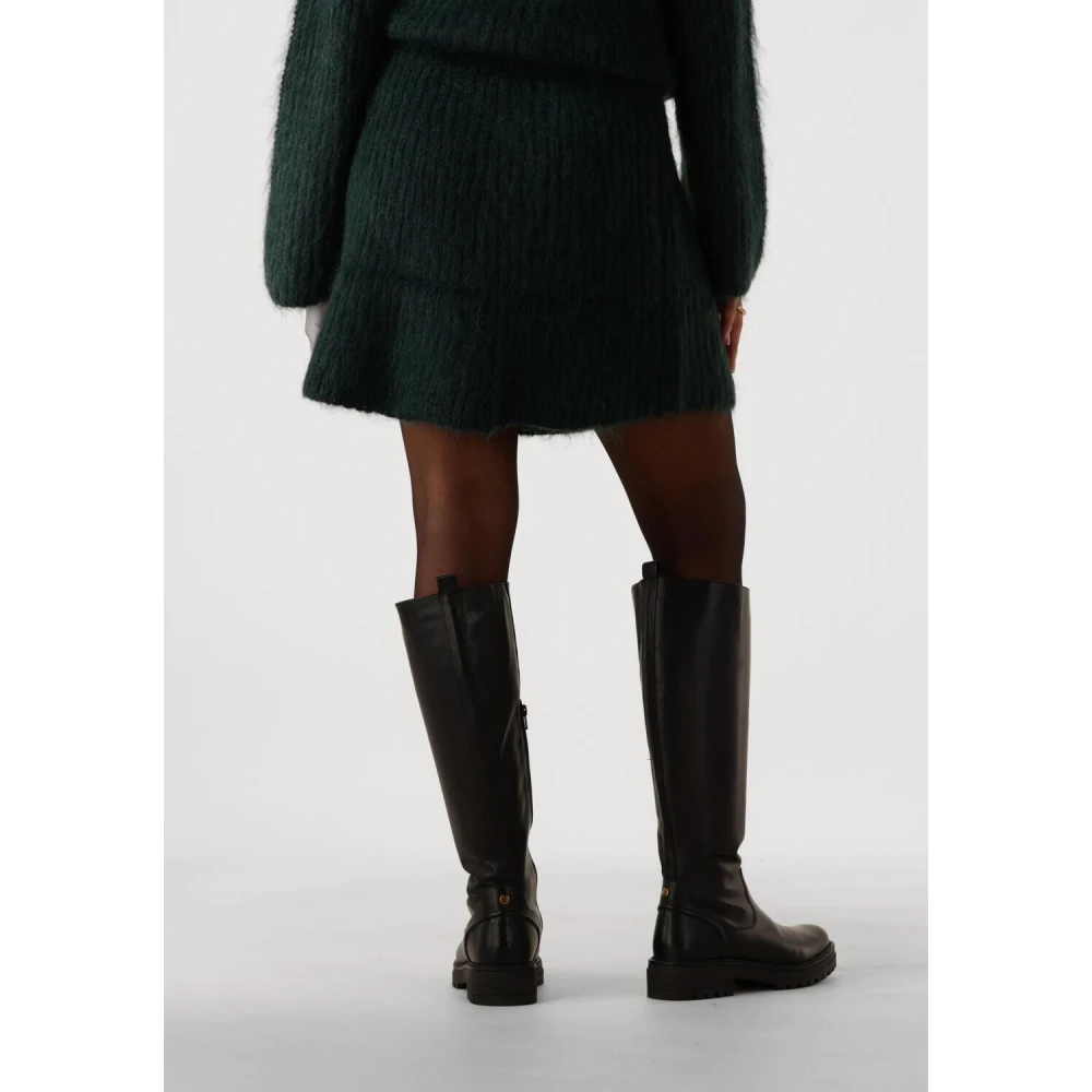 moss copenhagen Veelzijdige Antraciet Midirok Green Dames