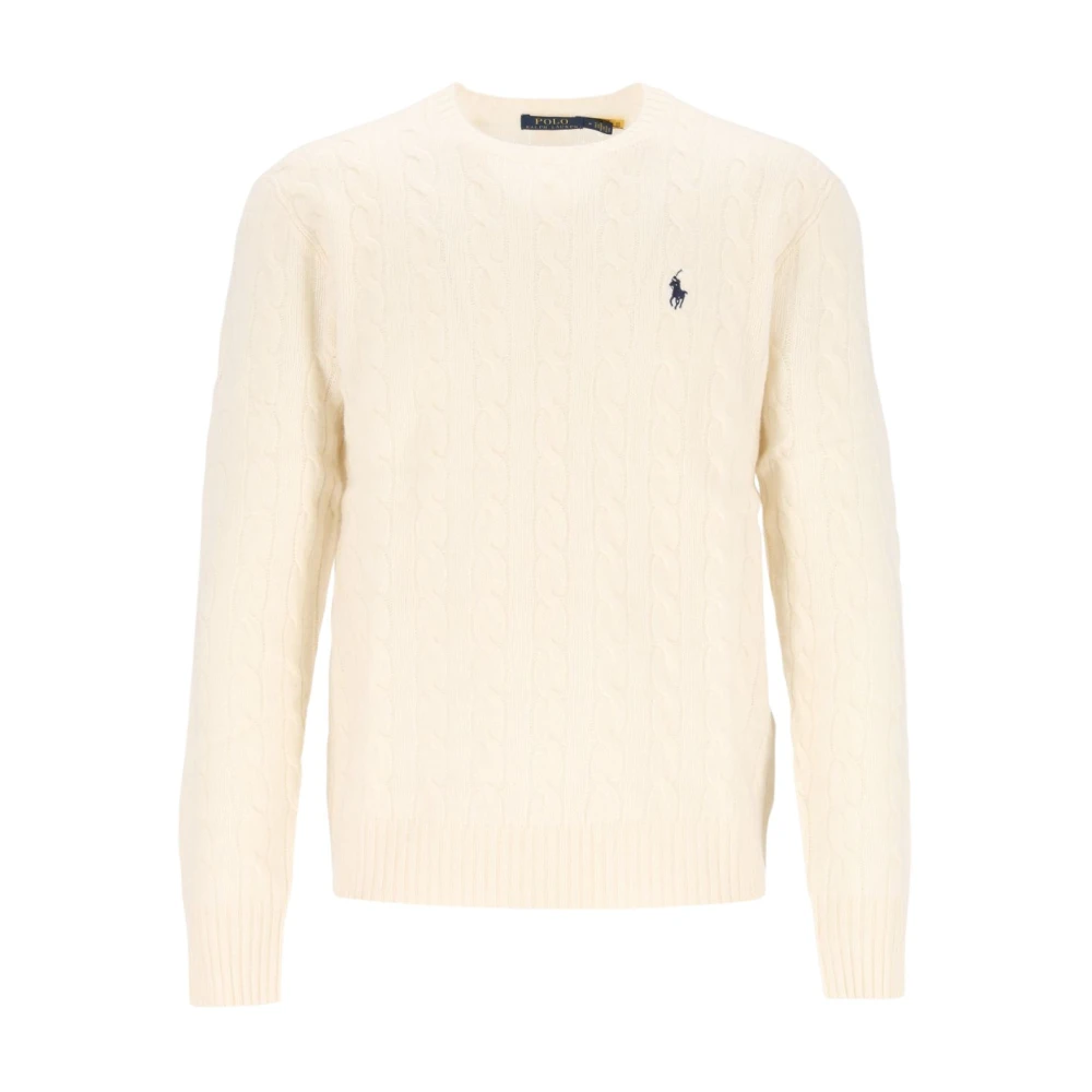 Polo Ralph Lauren Round-Neck Knitwear - Male - Round-Neck Knitwear - White - M - Knitwear - Image 6