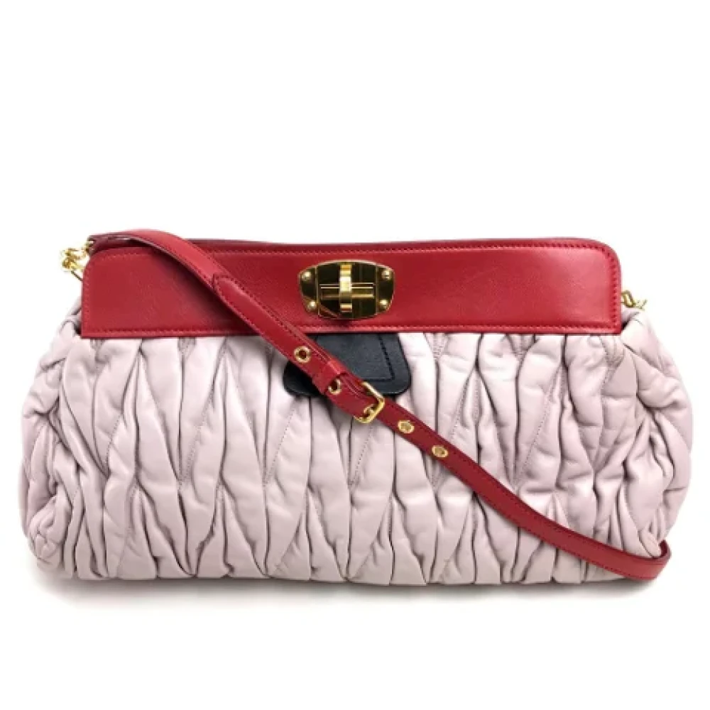 Pre-owned > Pre-owned Bags > Pre-owned Shoulder Bags - - Miu Miu Pre-owned - Modalova