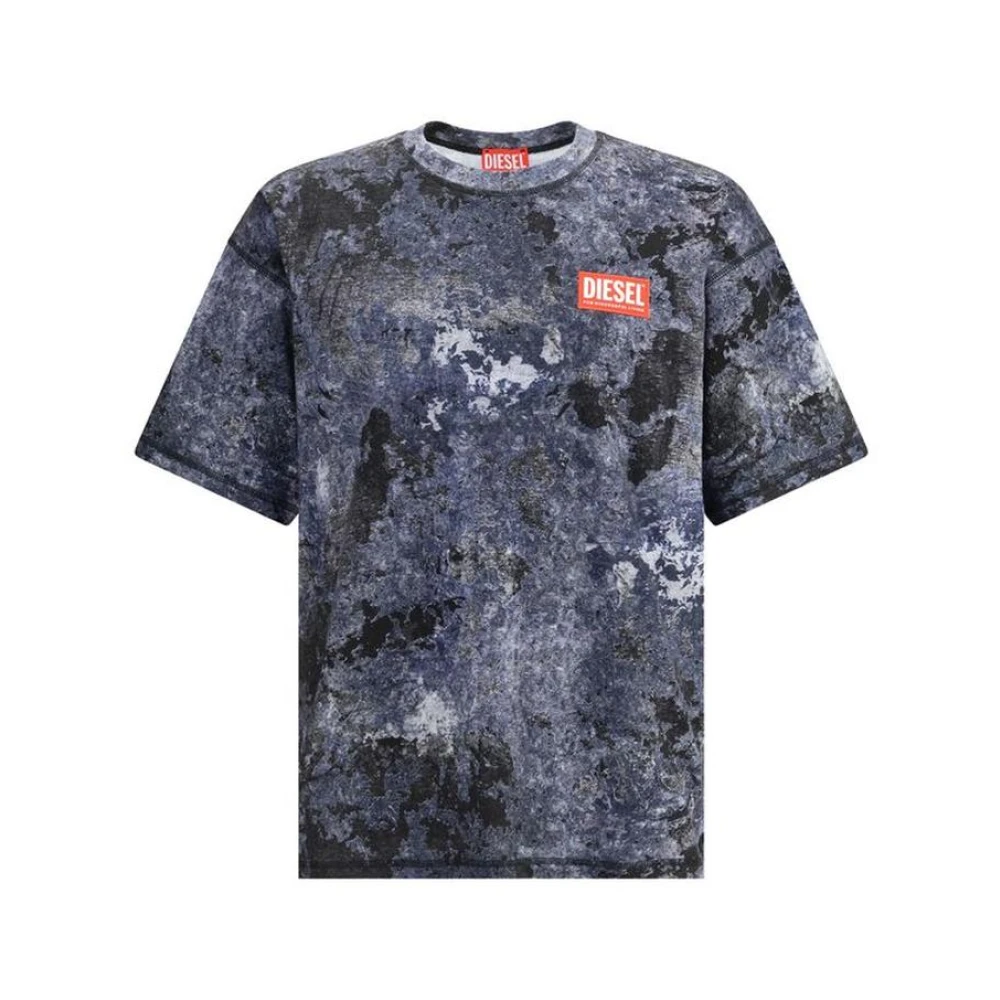Diesel - Tops > T-Shirts - Blue - Diesel - Modalova