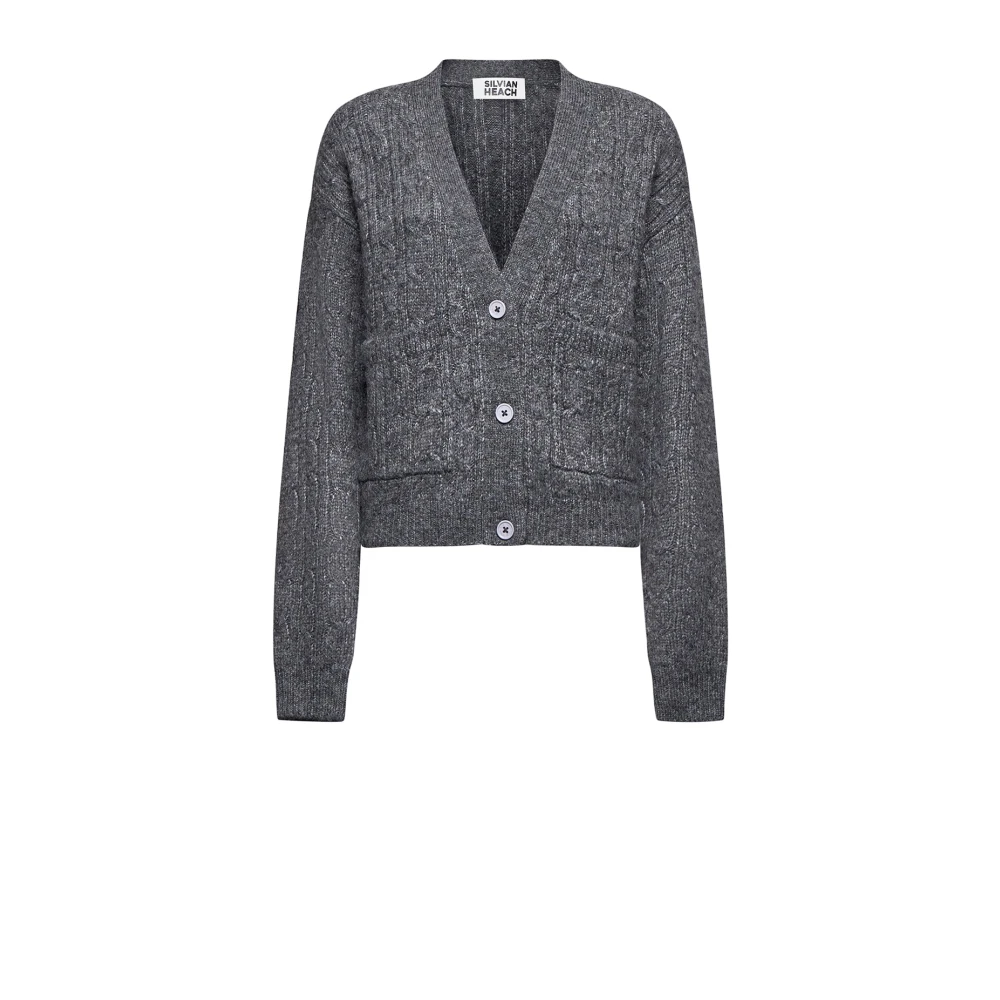 Silvian Heach Donna Grigio Maglie, 2XS, New,