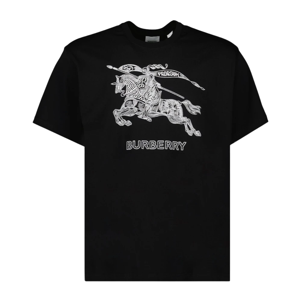 Burberry Equestrian Knight T-shirt Black, Herr