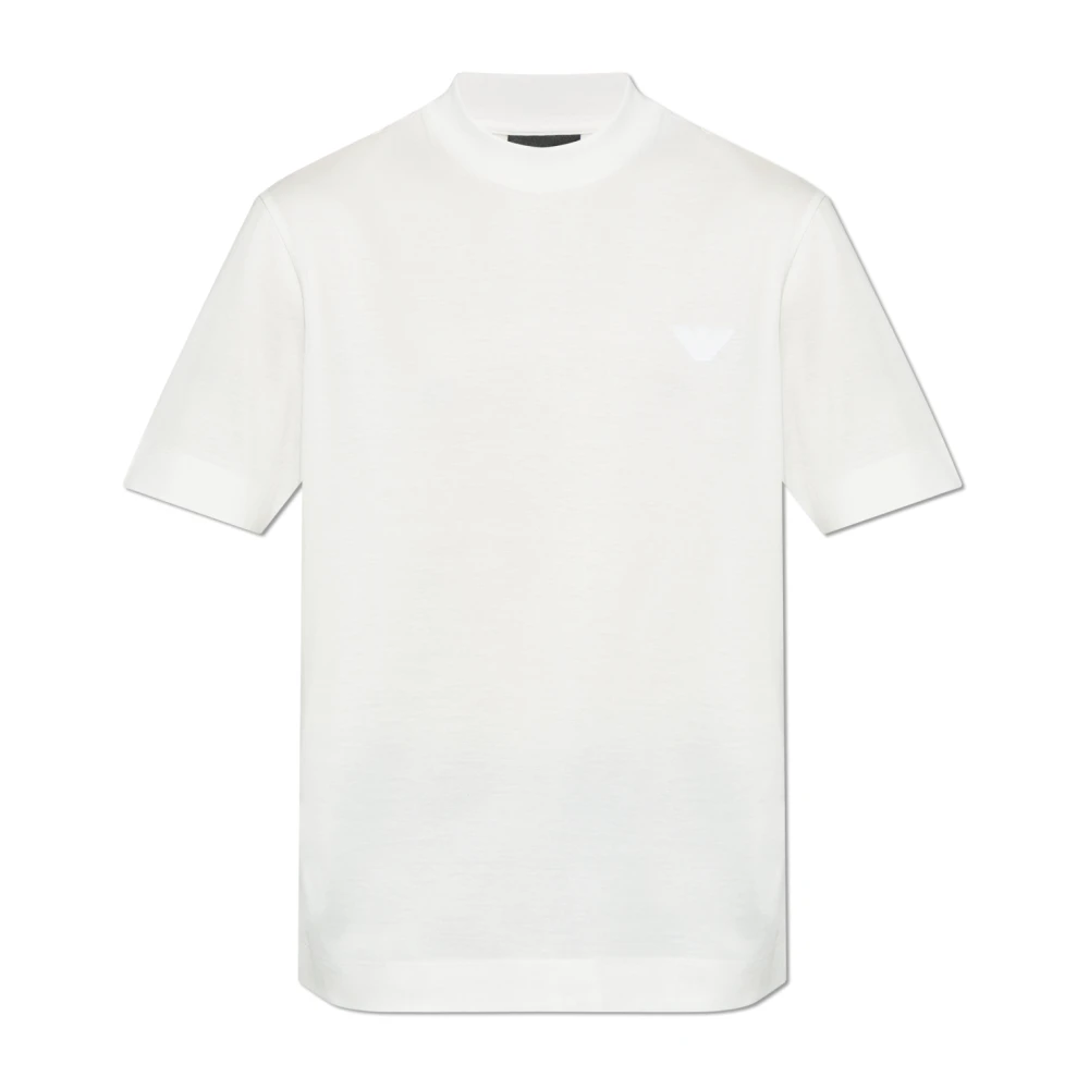 Emporio Armani T-shirt met logo White Heren