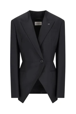 Slashed Double-Breasted Jacket