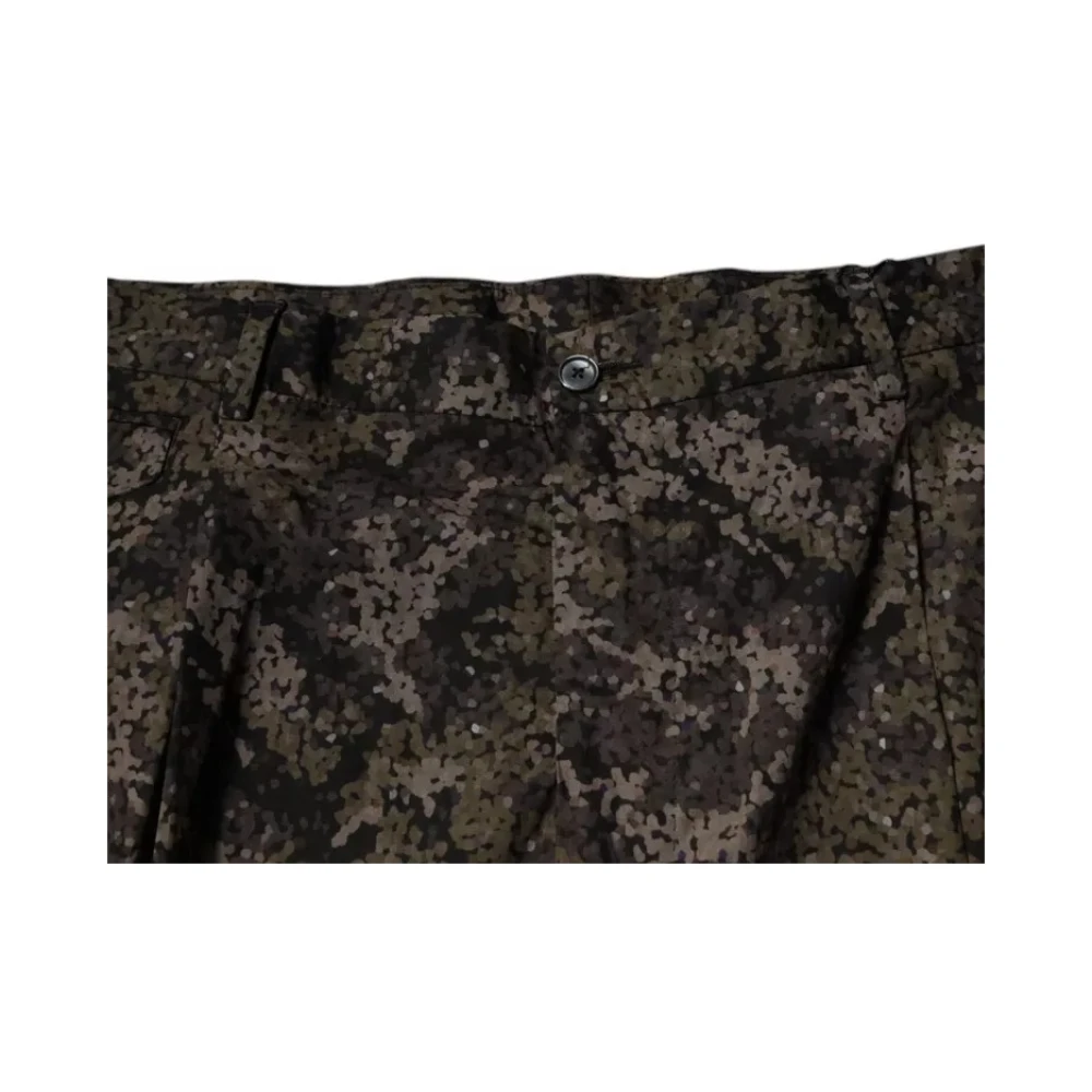 Dolce & Gabbana Camouflage Broek Multicolor Heren