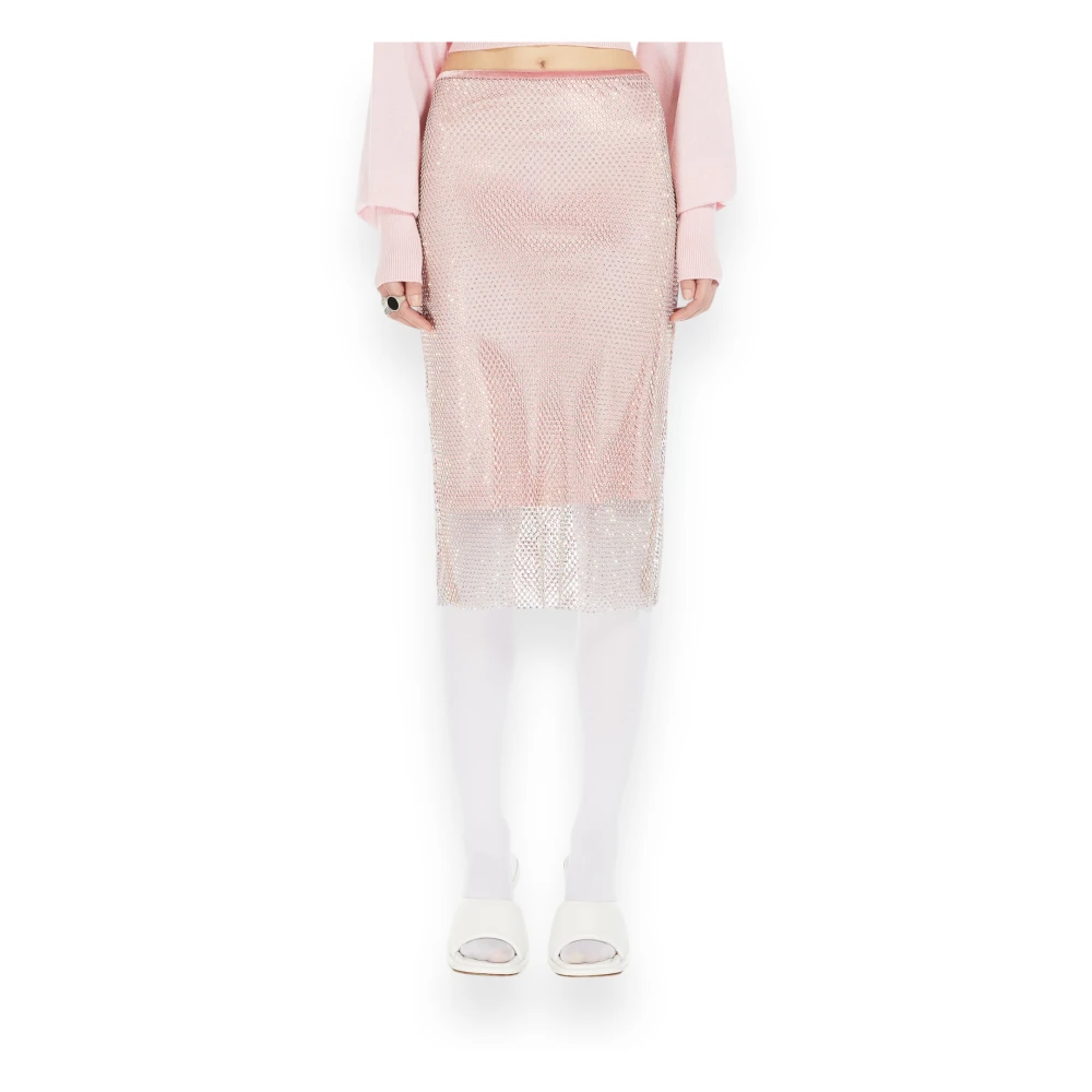 SPORTMAX Zinnia Bloemenrok Pink Dames