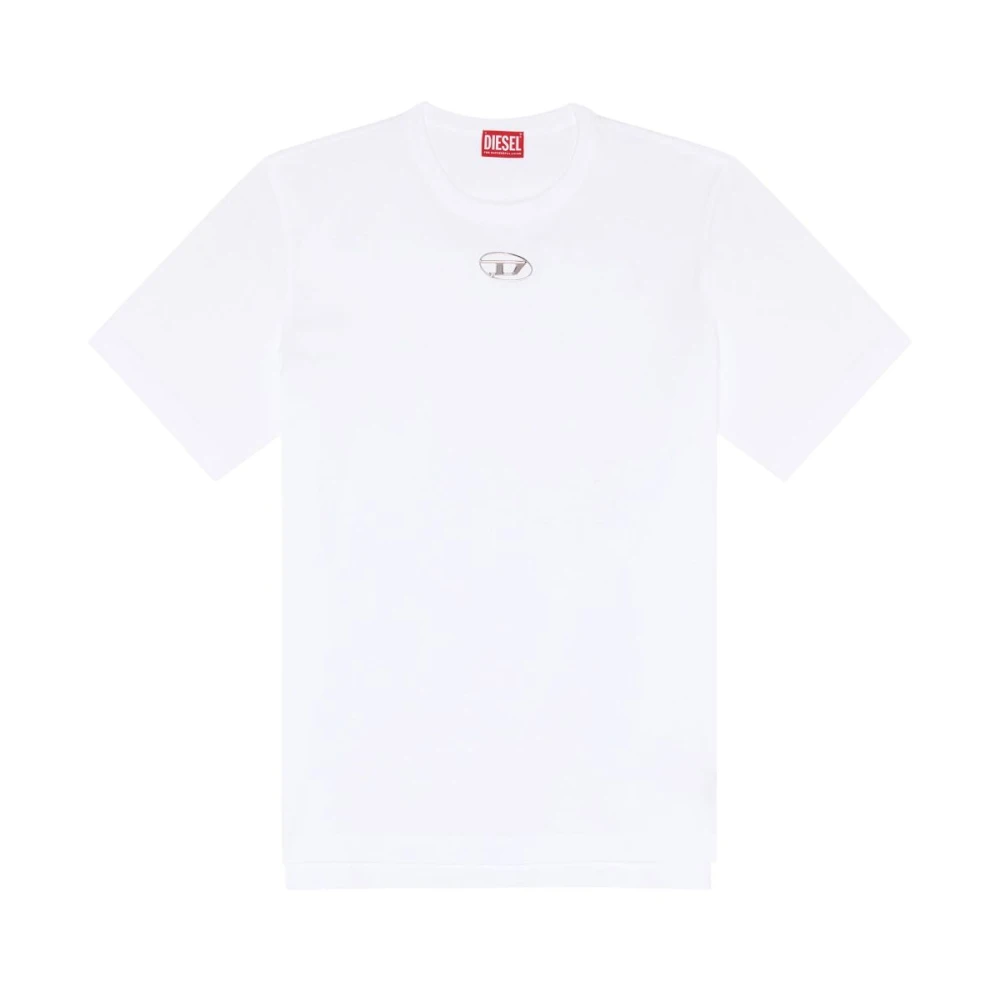Diesel Men's White T-Adjust-Od T-Shirt - T-Shirts - S - Tops